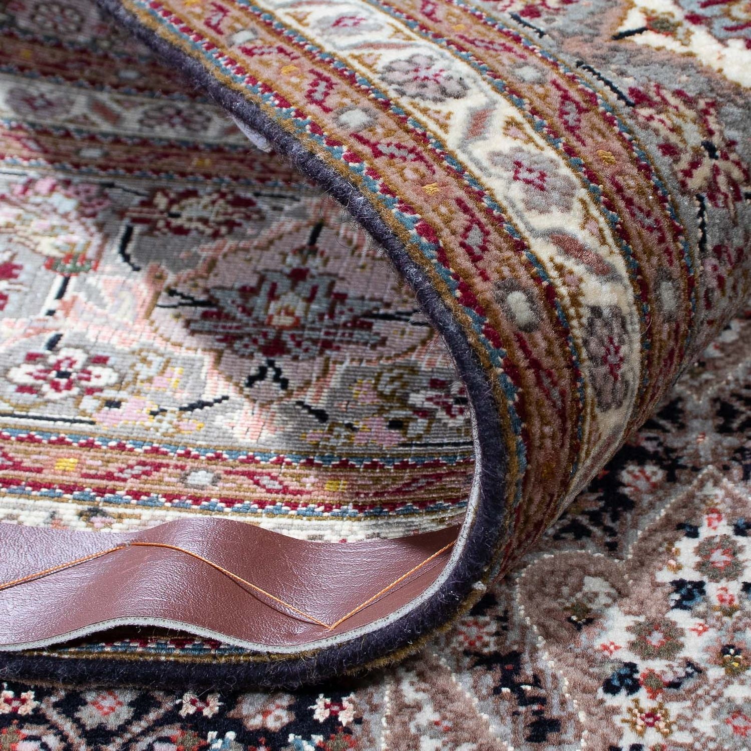 Tappeto Persero - Tabriz - 209 x 152 cm - marrone chiaro