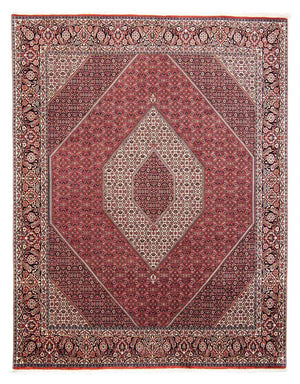 Tappeto Persero - Bidjar - 295 x 253 cm - rosso scuro