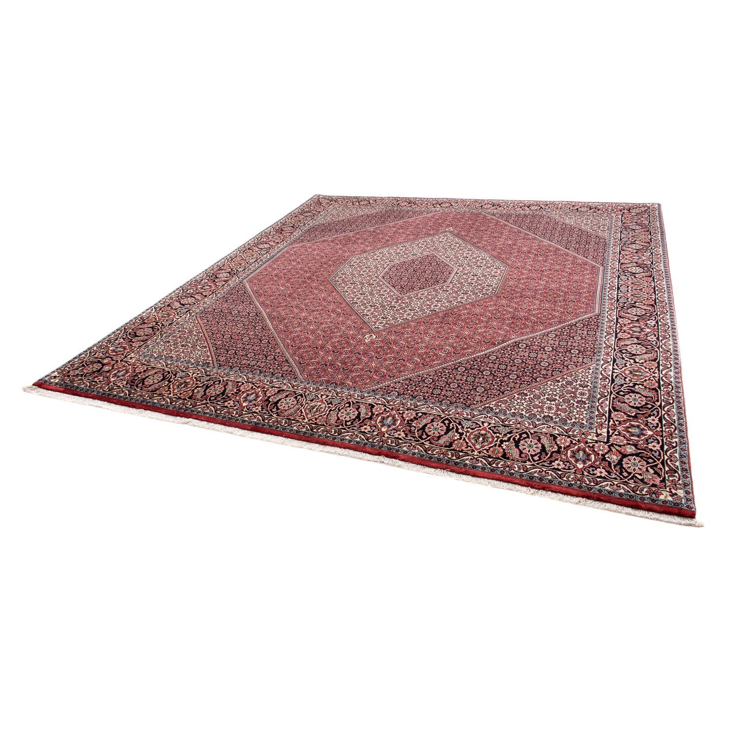 Tappeto Persero - Bidjar - 295 x 253 cm - rosso scuro