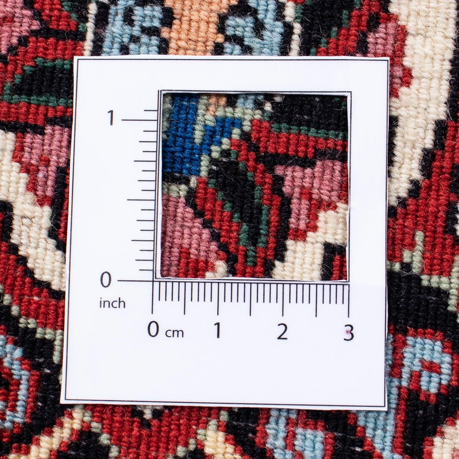 Tappeto Persero - Bidjar - 295 x 253 cm - rosso scuro