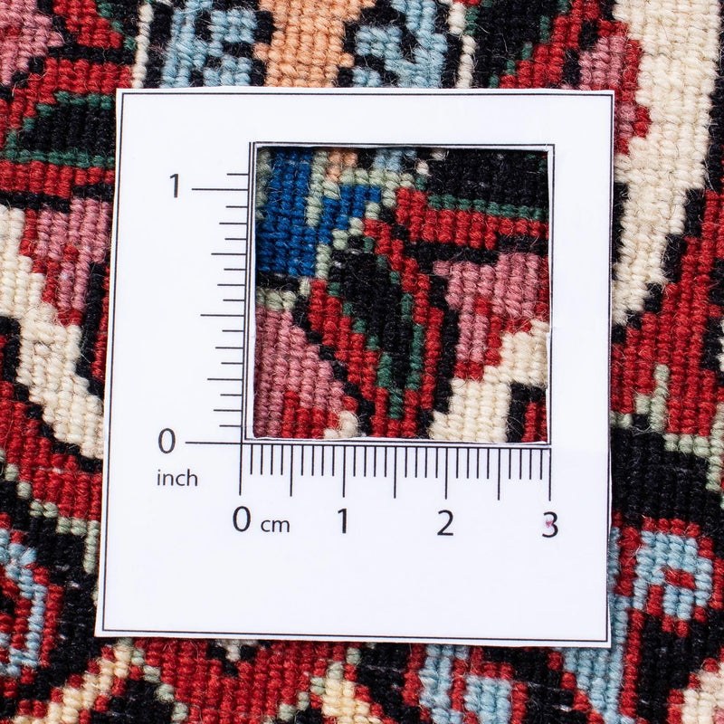 Tappeto Persero - Bidjar - 295 x 253 cm - rosso scuro