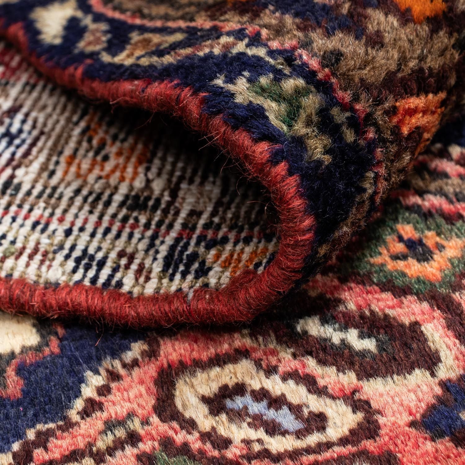 Tappeto Persero - Nomade - 120 x 73 cm - rosso chiaro