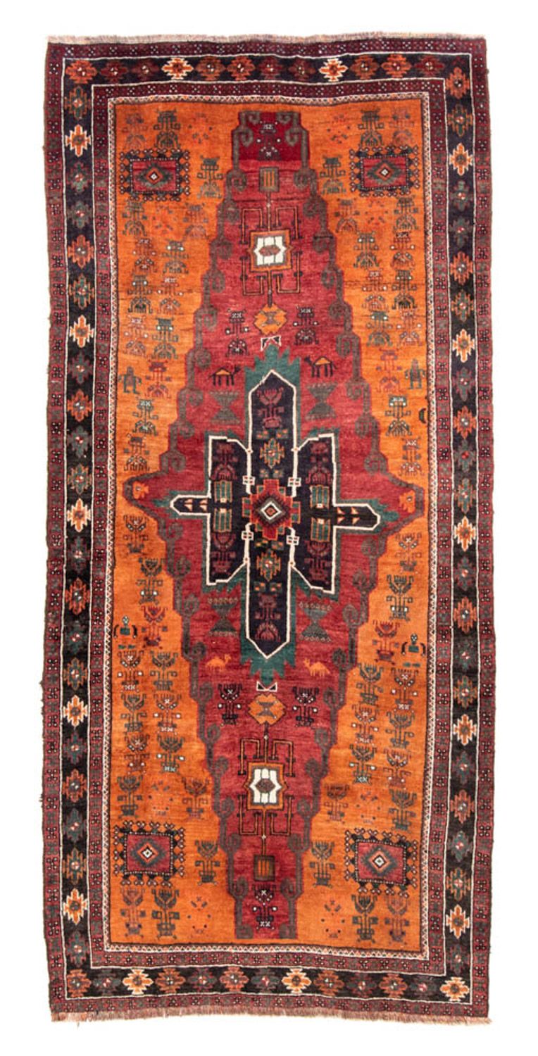 Tappeto corsia Tappeto Persero - Nomade - 220 x 104 cm - arancione