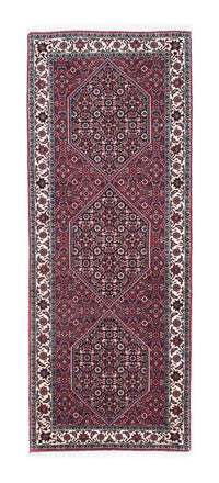 Tappeto corsia Tappeto Persero - Bidjar - 198 x 73 cm - rosso scuro