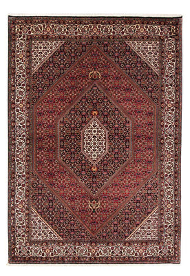 Tappeto Persero - Bidjar - 232 x 168 cm - rosso scuro