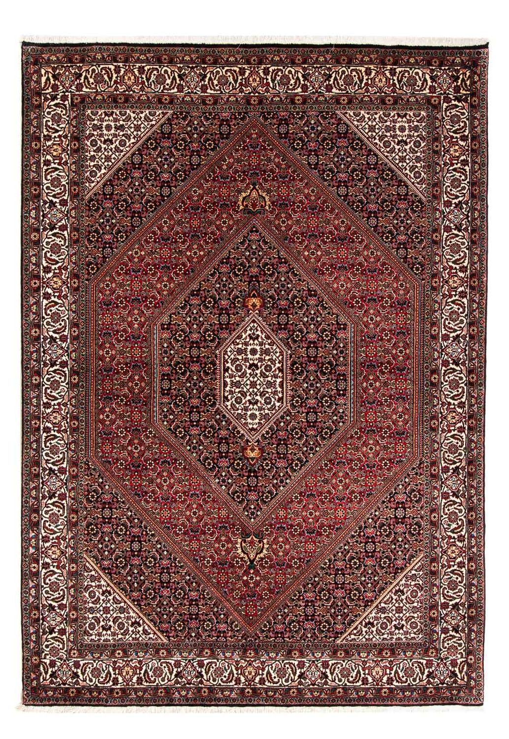 Tappeto Persero - Bidjar - 232 x 168 cm - rosso scuro