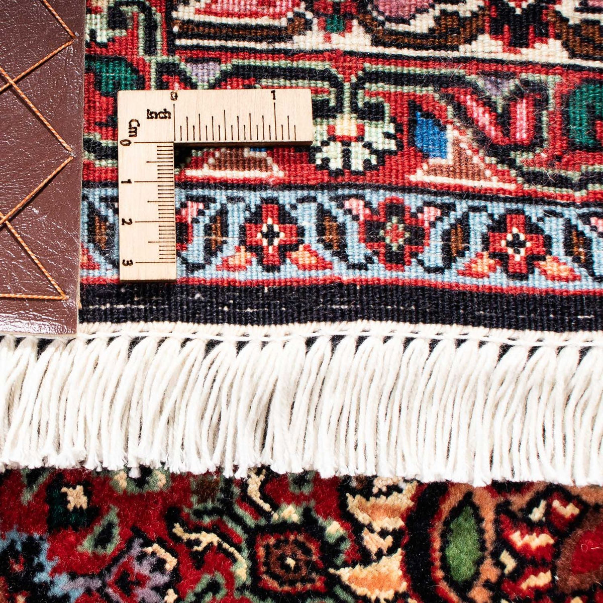 Tappeto Persero - Bidjar - 232 x 168 cm - rosso scuro