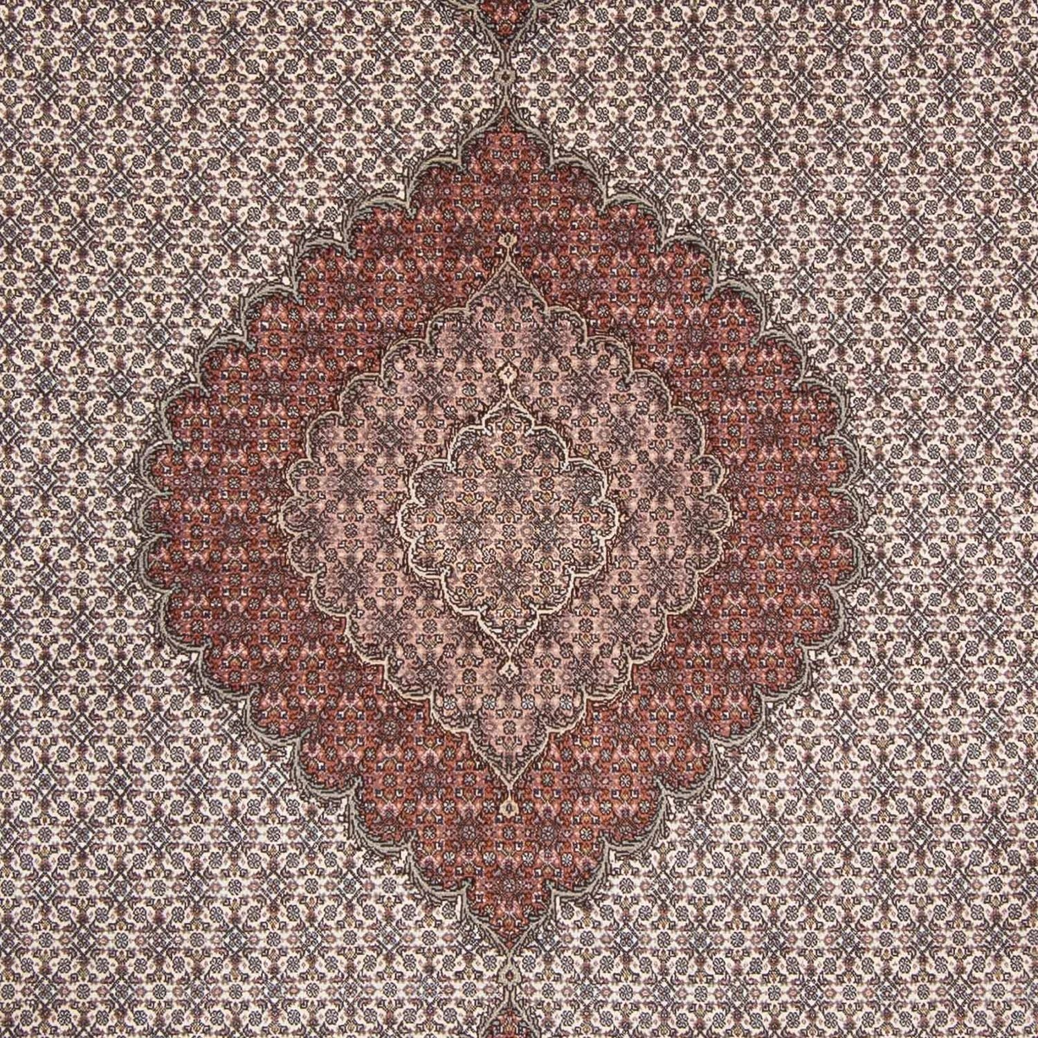 Tappeto Persero - Tabriz - 307 x 202 cm - marrone