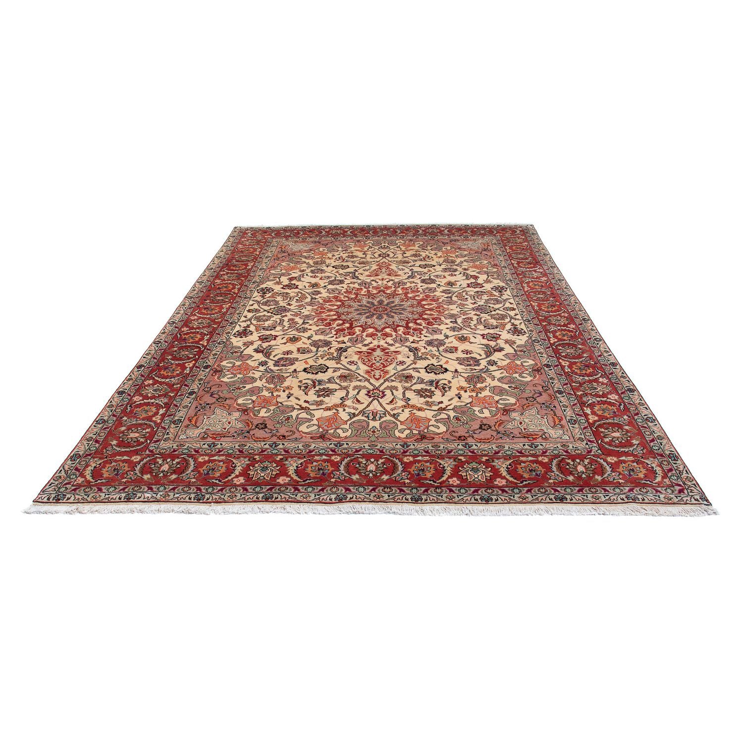 Tappeto Persero - Tabriz - Reale - 295 x 203 cm - beige