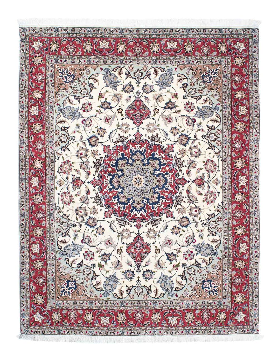 Tappeto Persero - Tabriz - Reale - 202 x 156 cm - beige