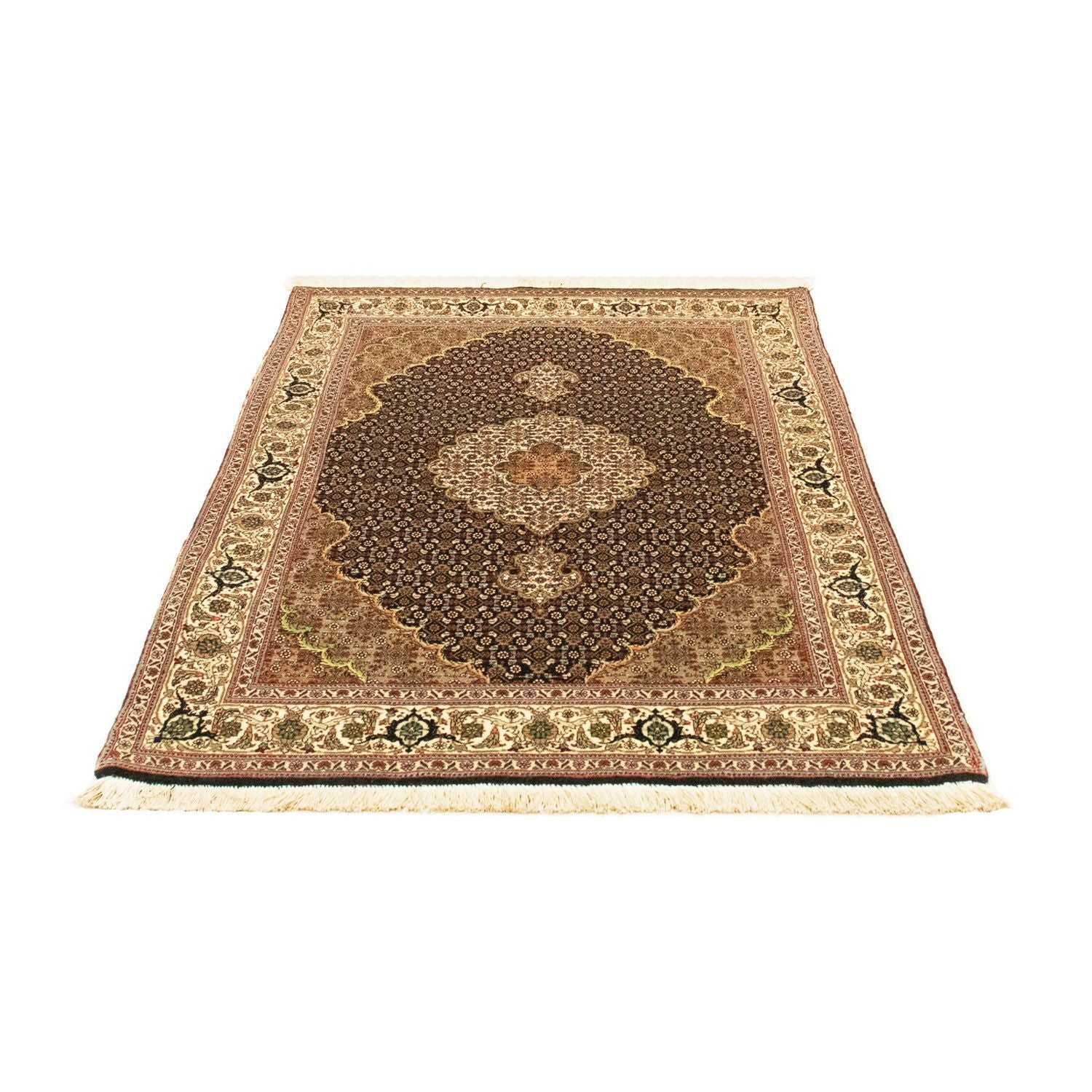 Tappeto Persero - Tabriz - Reale - 150 x 105 cm - blu scuro