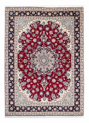 Tappeto Persero - Tabriz - Reale - 207 x 155 cm - rosso scuro