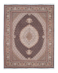 Tappeto Persero - Tabriz - 187 x 150 cm - marrone chiaro