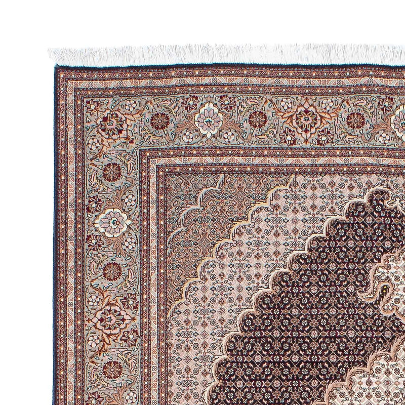Tappeto Persero - Tabriz - 187 x 150 cm - marrone chiaro