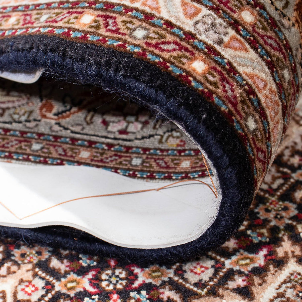 Tappeto Persero - Tabriz - 187 x 150 cm - marrone chiaro