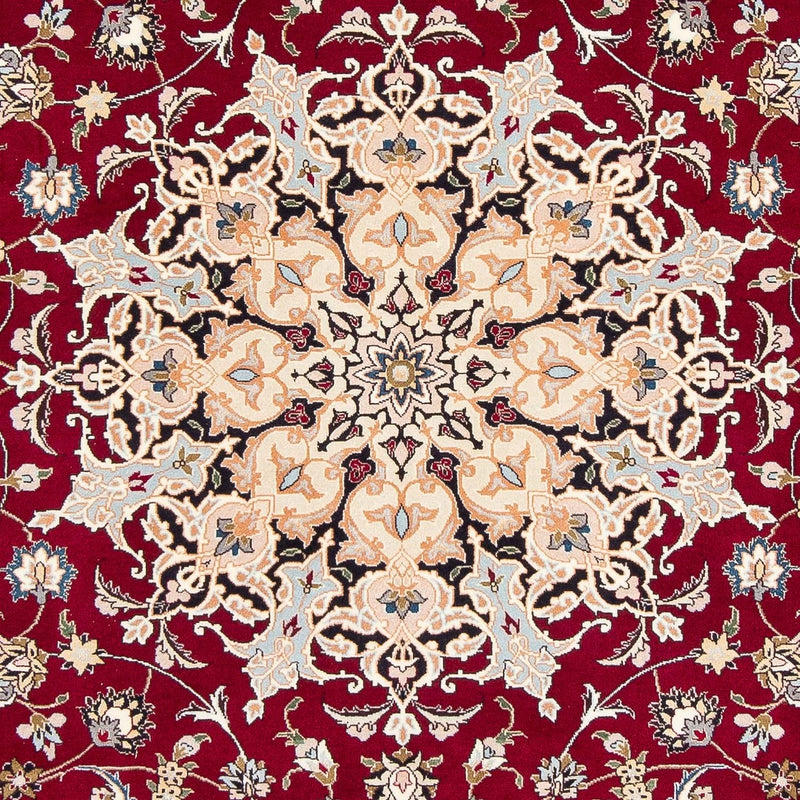 Tappeto Persero - Tabriz - Reale - 305 x 205 cm - rosso scuro