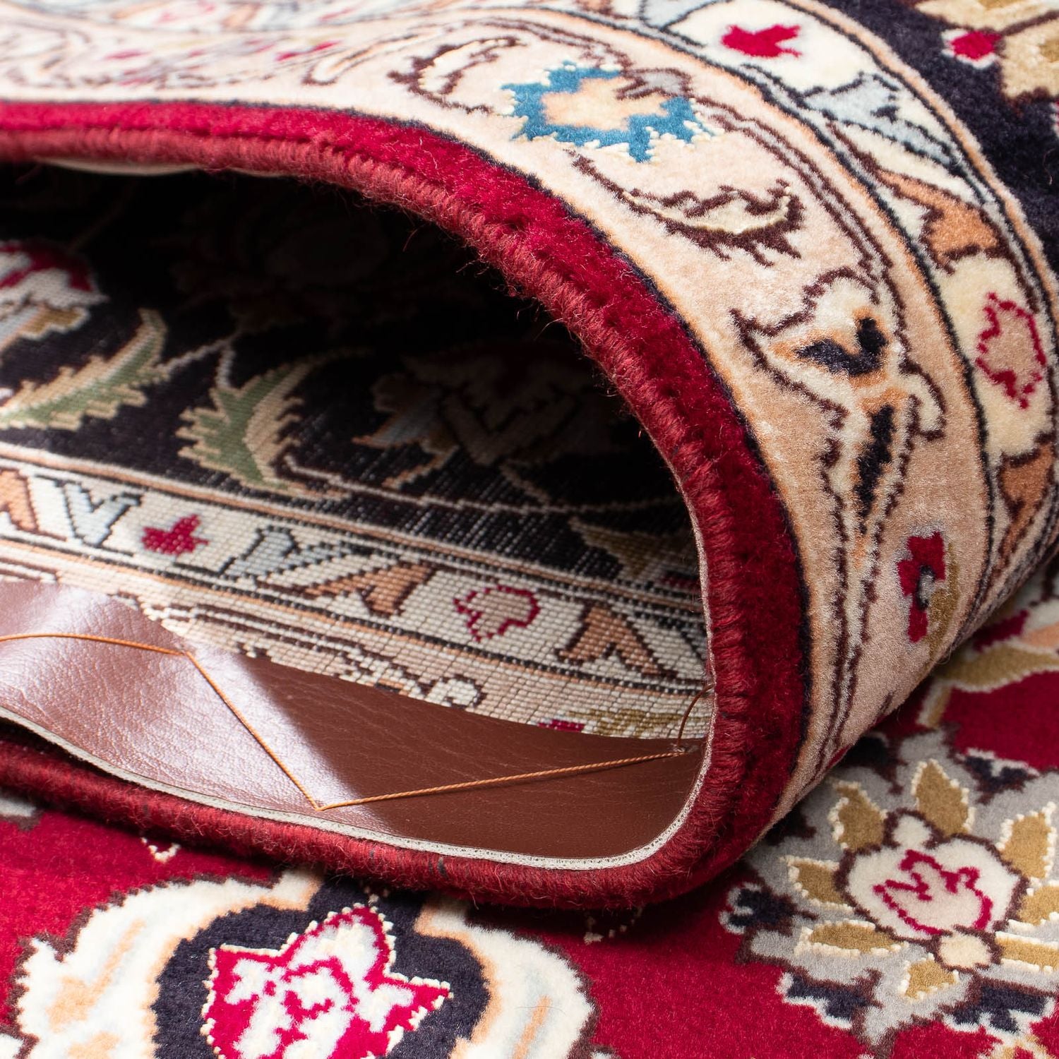 Tappeto Persero - Tabriz - Reale - 305 x 205 cm - rosso scuro