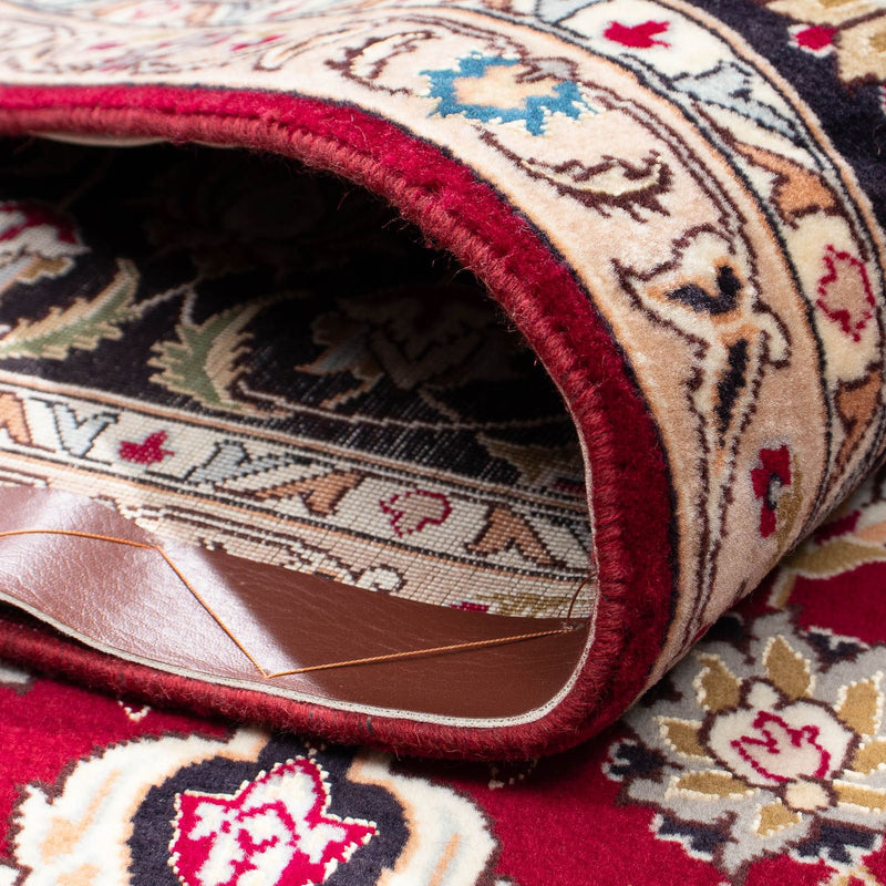 Tappeto Persero - Tabriz - Reale - 305 x 205 cm - rosso scuro
