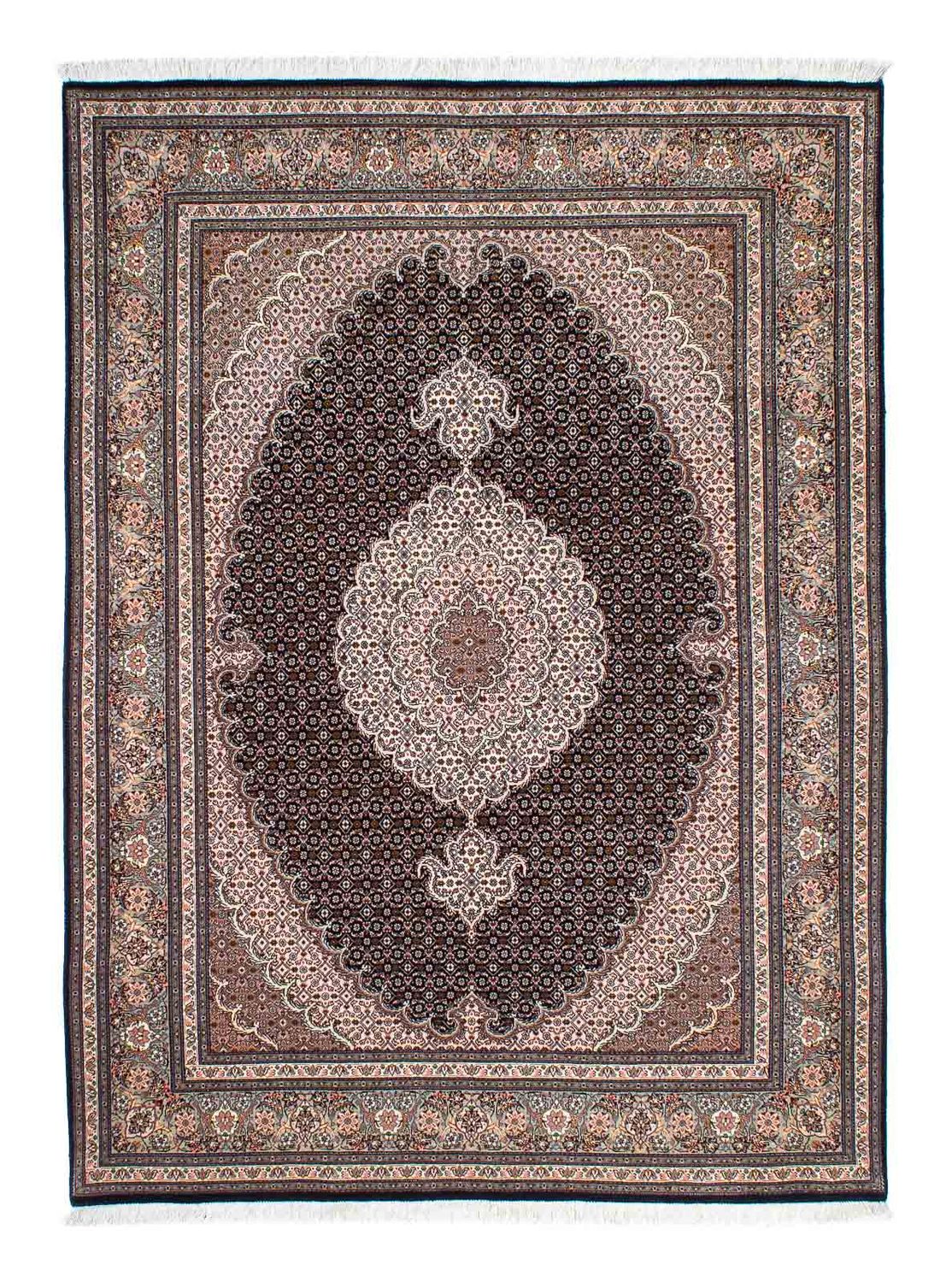 Tappeto Persero - Tabriz - Reale - 208 x 150 cm - marrone chiaro