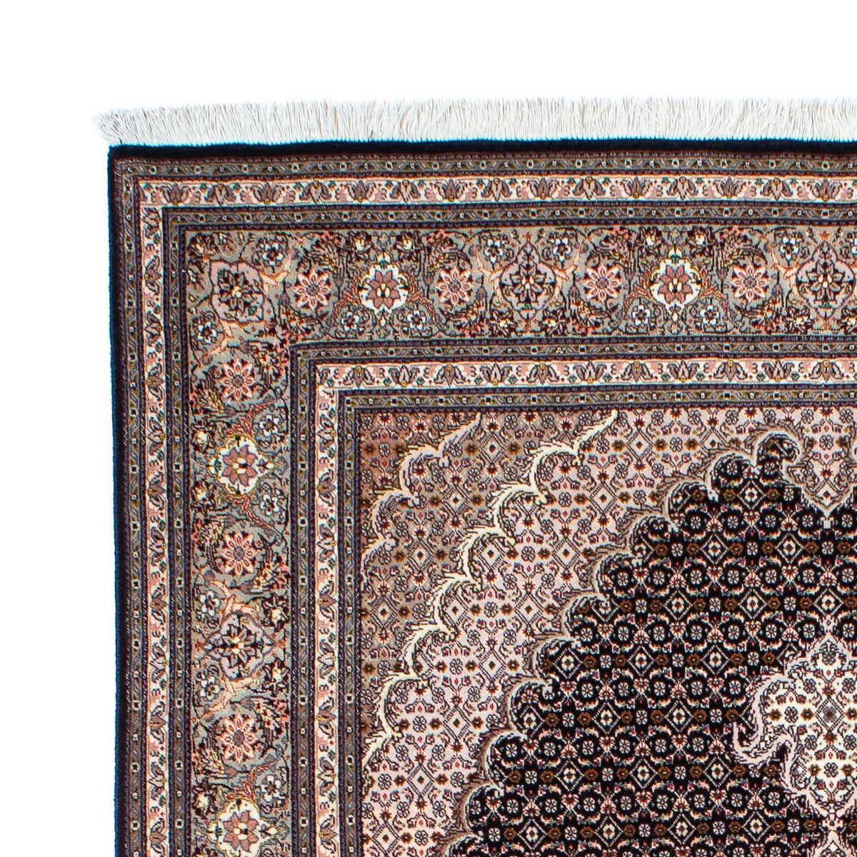 Tappeto Persero - Tabriz - Reale - 208 x 150 cm - marrone chiaro