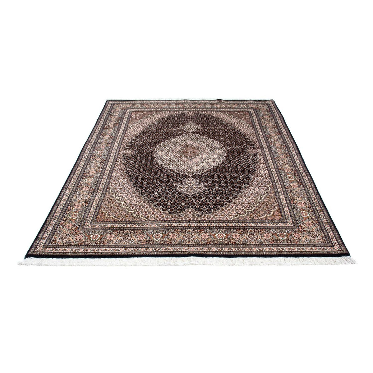 Tappeto Persero - Tabriz - Reale - 208 x 150 cm - marrone chiaro