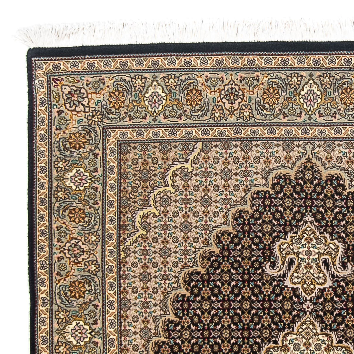 Tappeto Persero - Tabriz - Reale - 148 x 100 cm - blu scuro