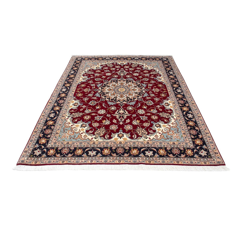 Tappeto Persero - Tabriz - Reale - 207 x 153 cm - rosso scuro