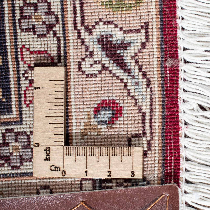 Tappeto Persero - Tabriz - Reale - 207 x 153 cm - rosso scuro