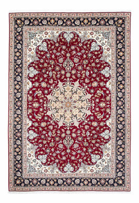 Tappeto Persero - Tabriz - Reale - 302 x 203 cm - rosso scuro