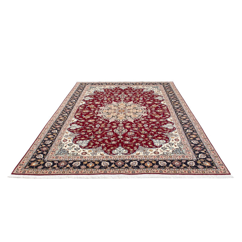 Tappeto Persero - Tabriz - Reale - 302 x 203 cm - rosso scuro