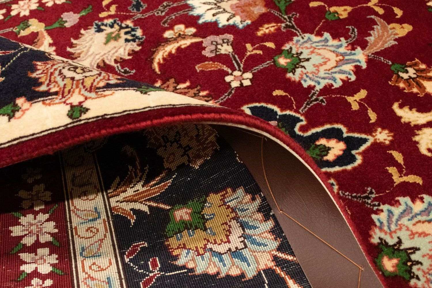 Tappeto Persero - Tabriz - Reale - 154 x 102 cm - rosso