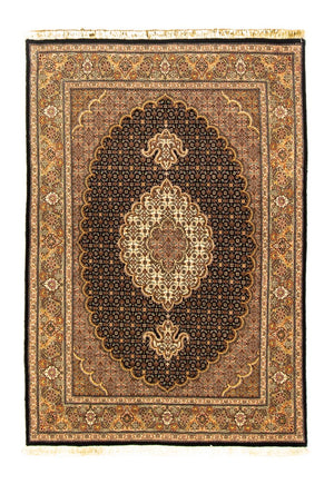 Tappeto Persero - Tabriz - 145 x 104 cm - nero