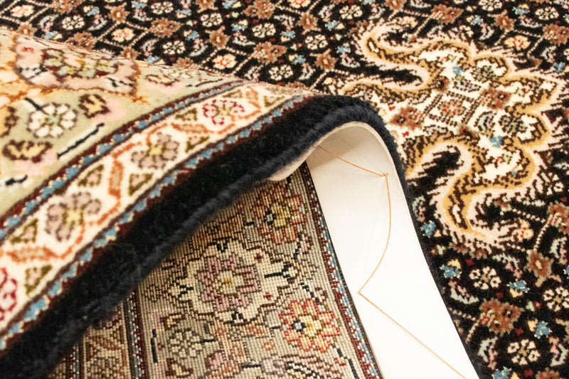 Tappeto Persero - Tabriz - 145 x 104 cm - nero