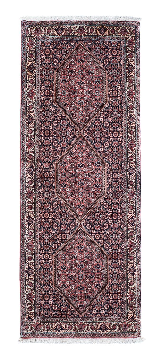 Tappeto corsia Tappeto Persero - Bidjar - 202 x 75 cm - blu scuro