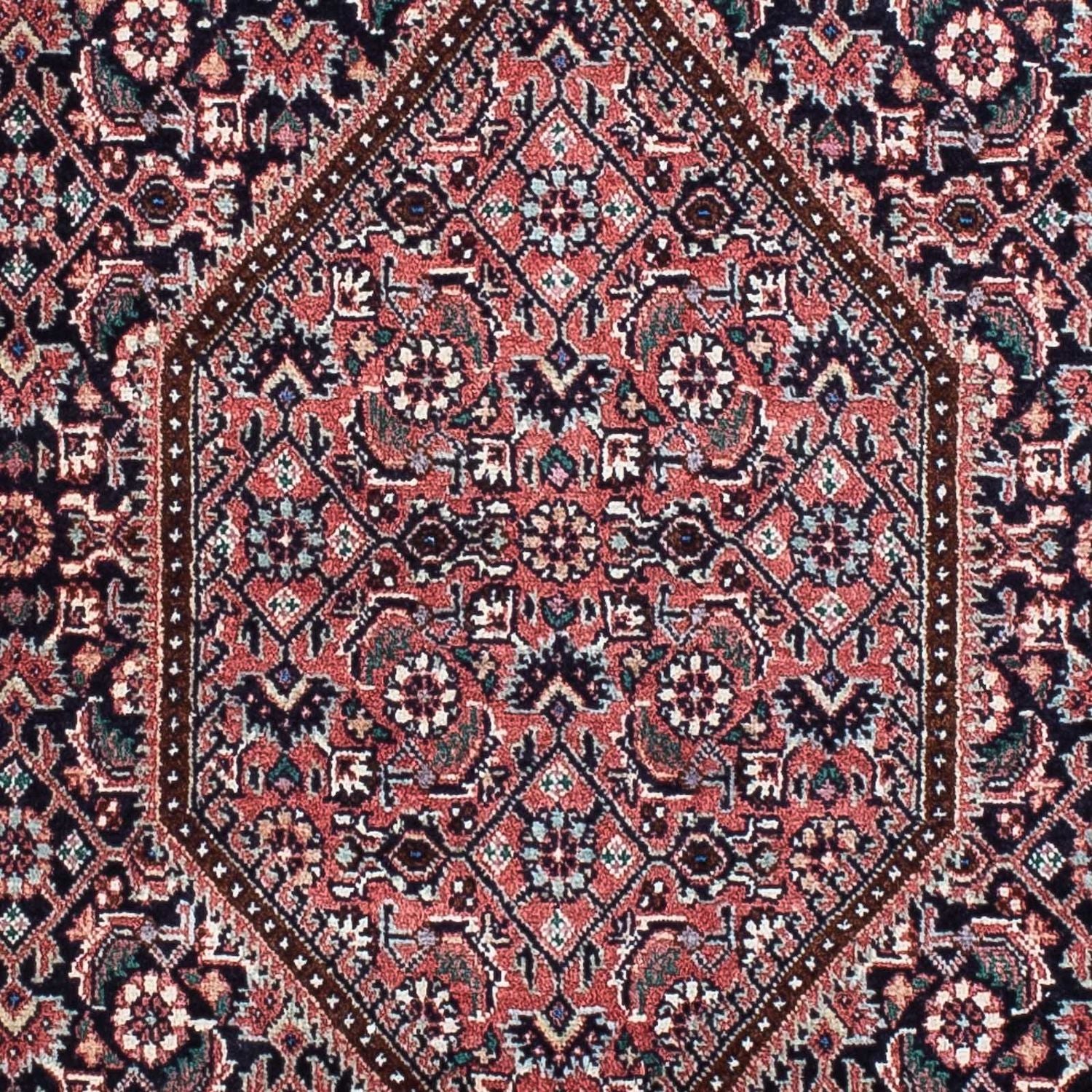 Tappeto corsia Tappeto Persero - Bidjar - 202 x 75 cm - blu scuro
