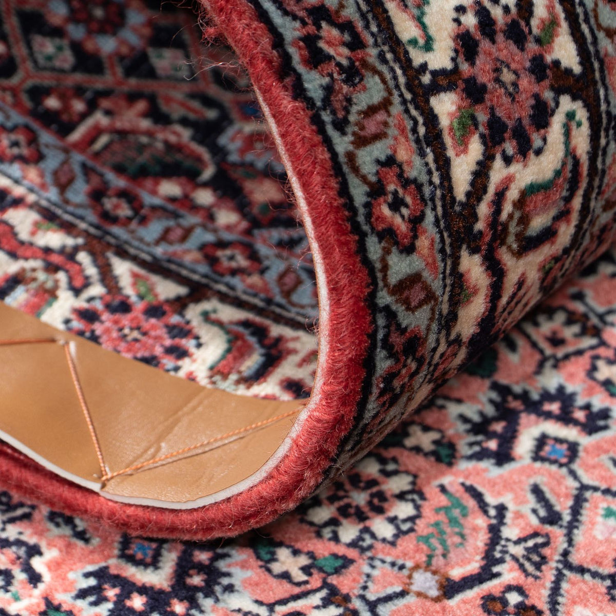 Tappeto corsia Tappeto Persero - Bidjar - 202 x 75 cm - blu scuro