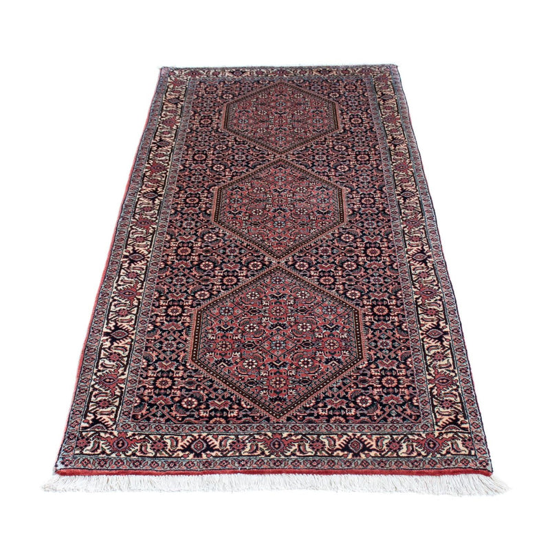 Tappeto corsia Tappeto Persero - Bidjar - 202 x 75 cm - blu scuro
