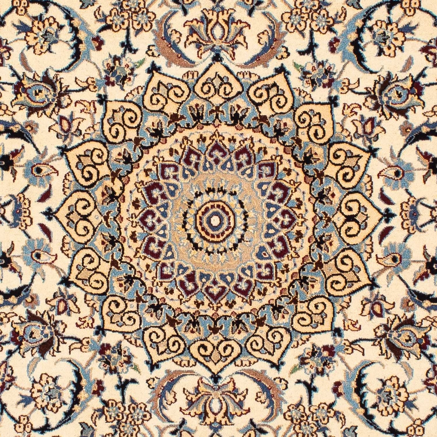 Tappeto Persero - Nain - Premio - 186 x 132 cm - beige