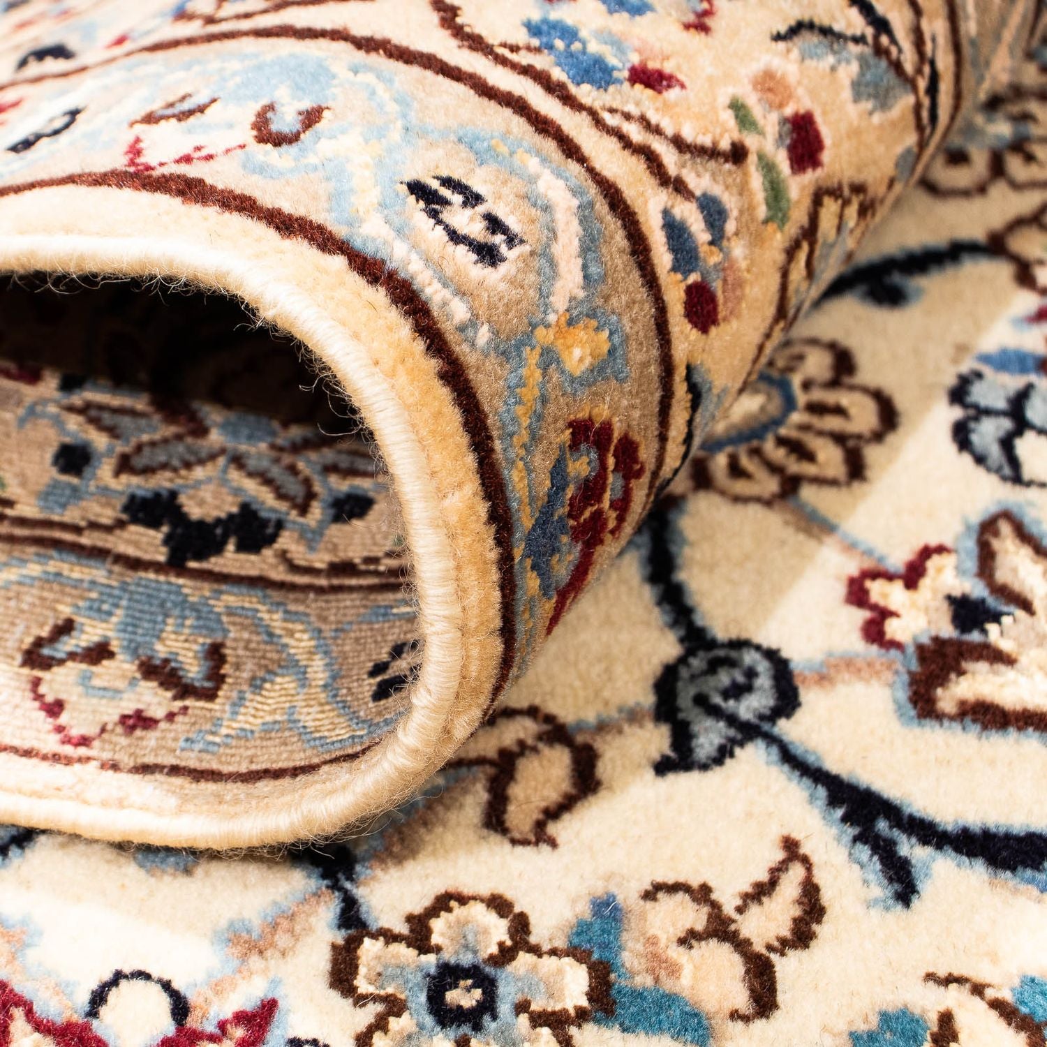 Tappeto Persero - Nain - Premio - 186 x 132 cm - beige