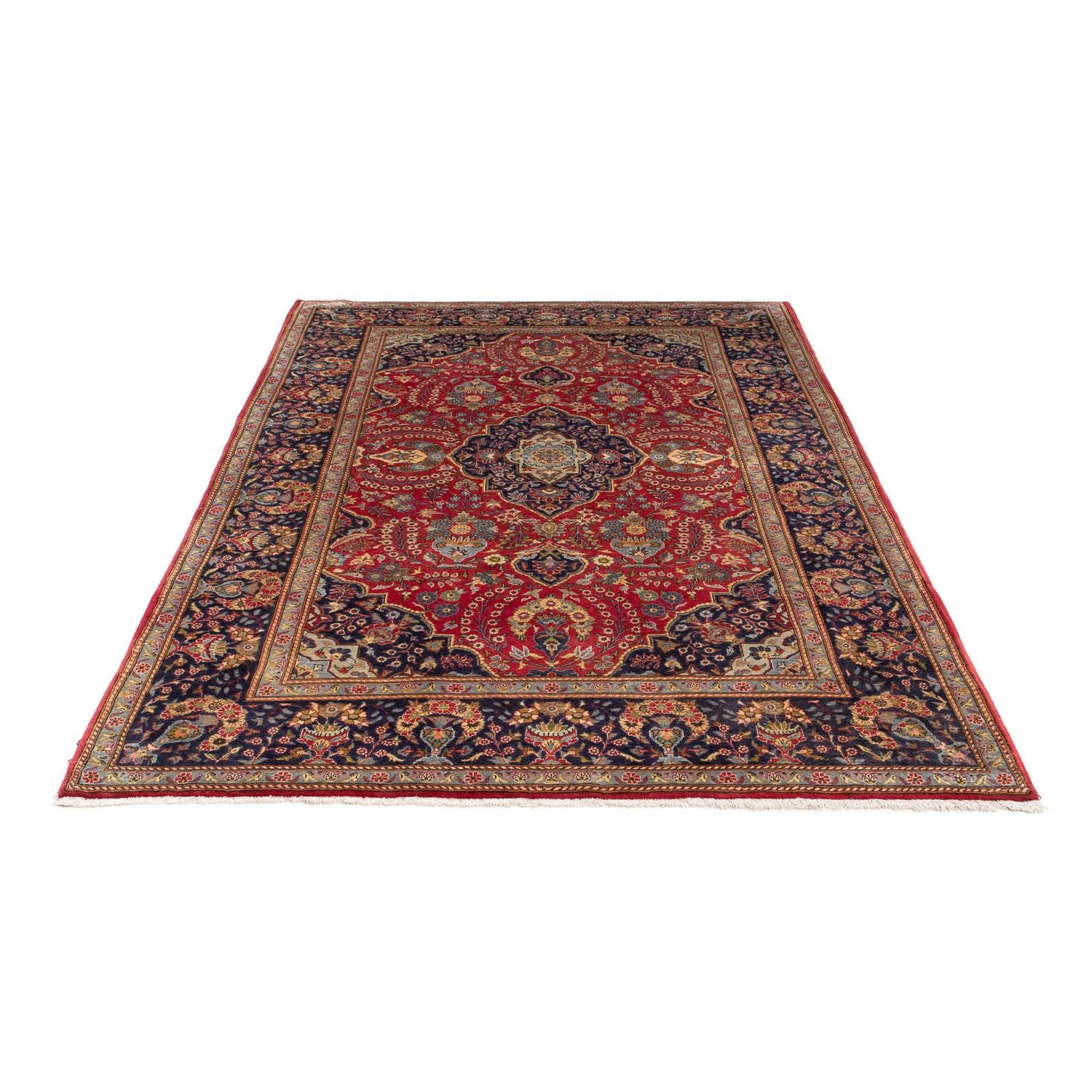 Tappeto Persero - Keshan - 237 x 160 cm - rosso