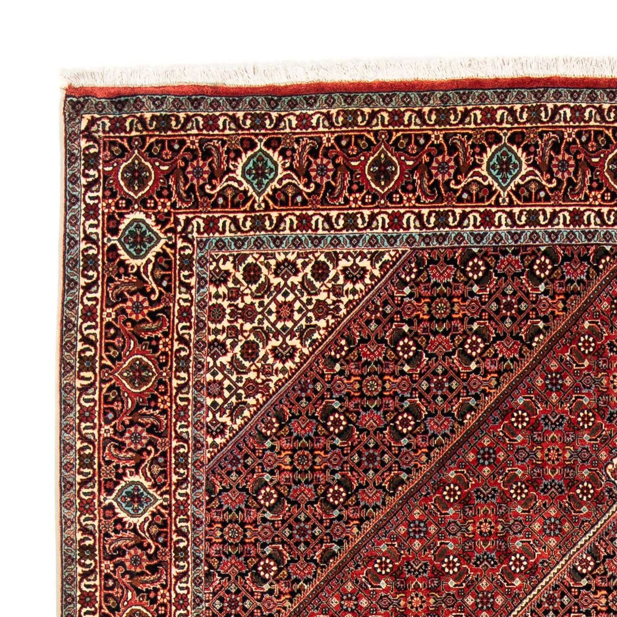 Tappeto Persero - Bidjar - 233 x 169 cm - rosso scuro
