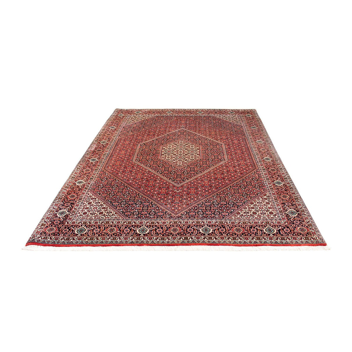 Tappeto Persero - Bidjar - 233 x 169 cm - rosso scuro