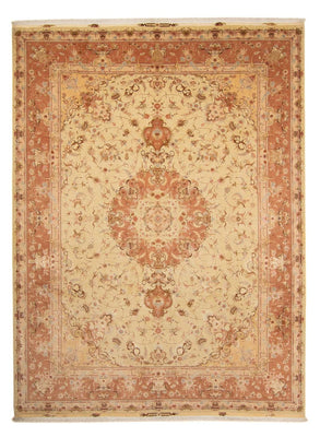 Tappeto Persero - Tabriz - Reale - 400 x 303 cm - marrone chiaro