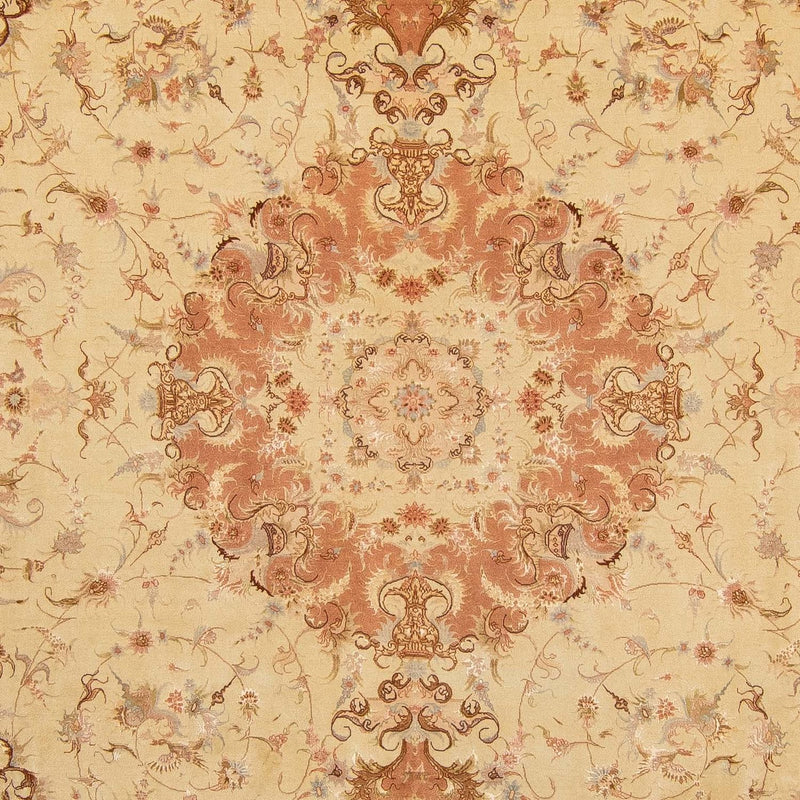 Tappeto Persero - Tabriz - Reale - 400 x 303 cm - marrone chiaro