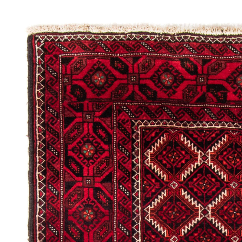Tappeto corsia Tappeto Belutsch - 248 x 117 cm - rosso scuro