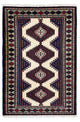 Tappeto Turkaman 139x87cm - Tappeto persiano