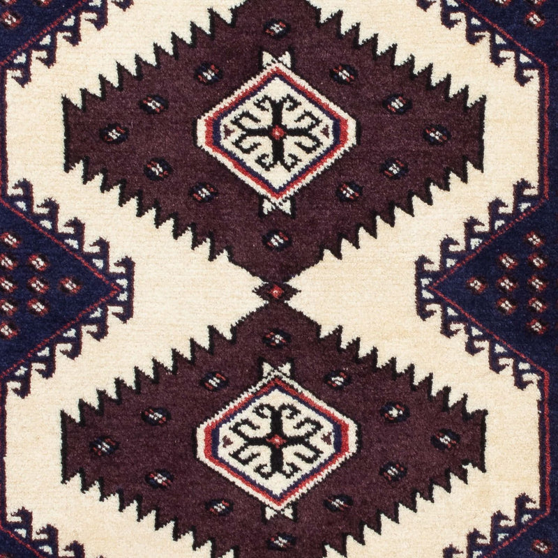 Tappeto Turkaman - 139 x 87 cm - multicolore