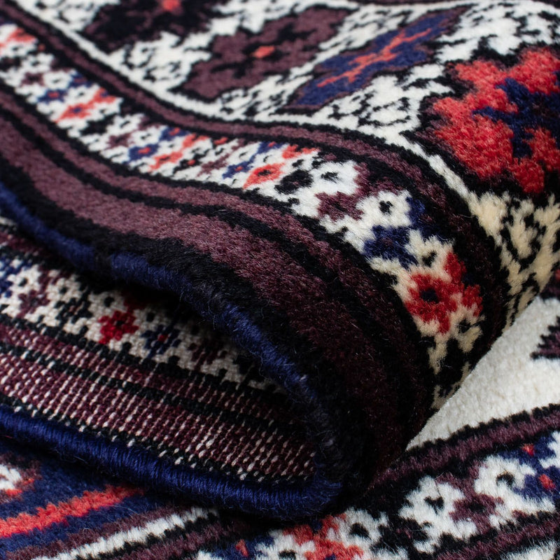 Tappeto Turkaman - 139 x 87 cm - multicolore