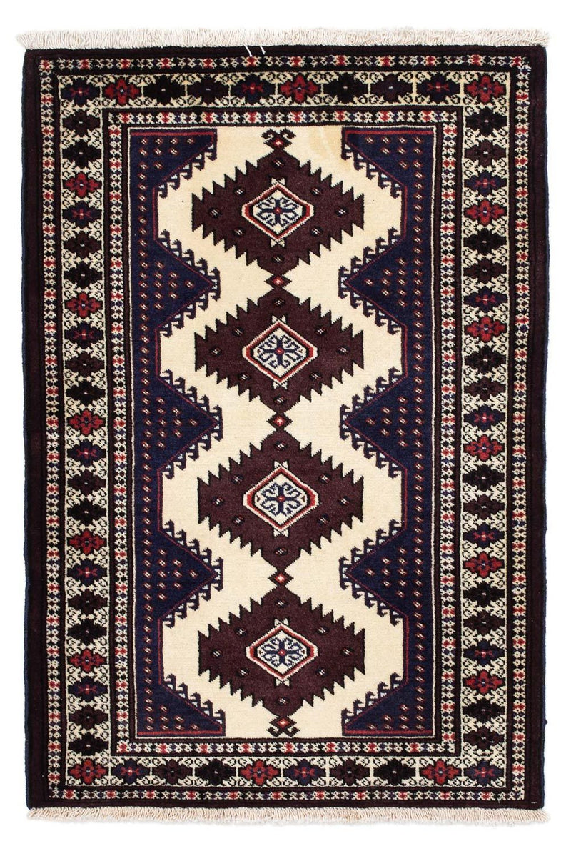 Tappeto Turkaman - 133 x 86 cm - multicolore