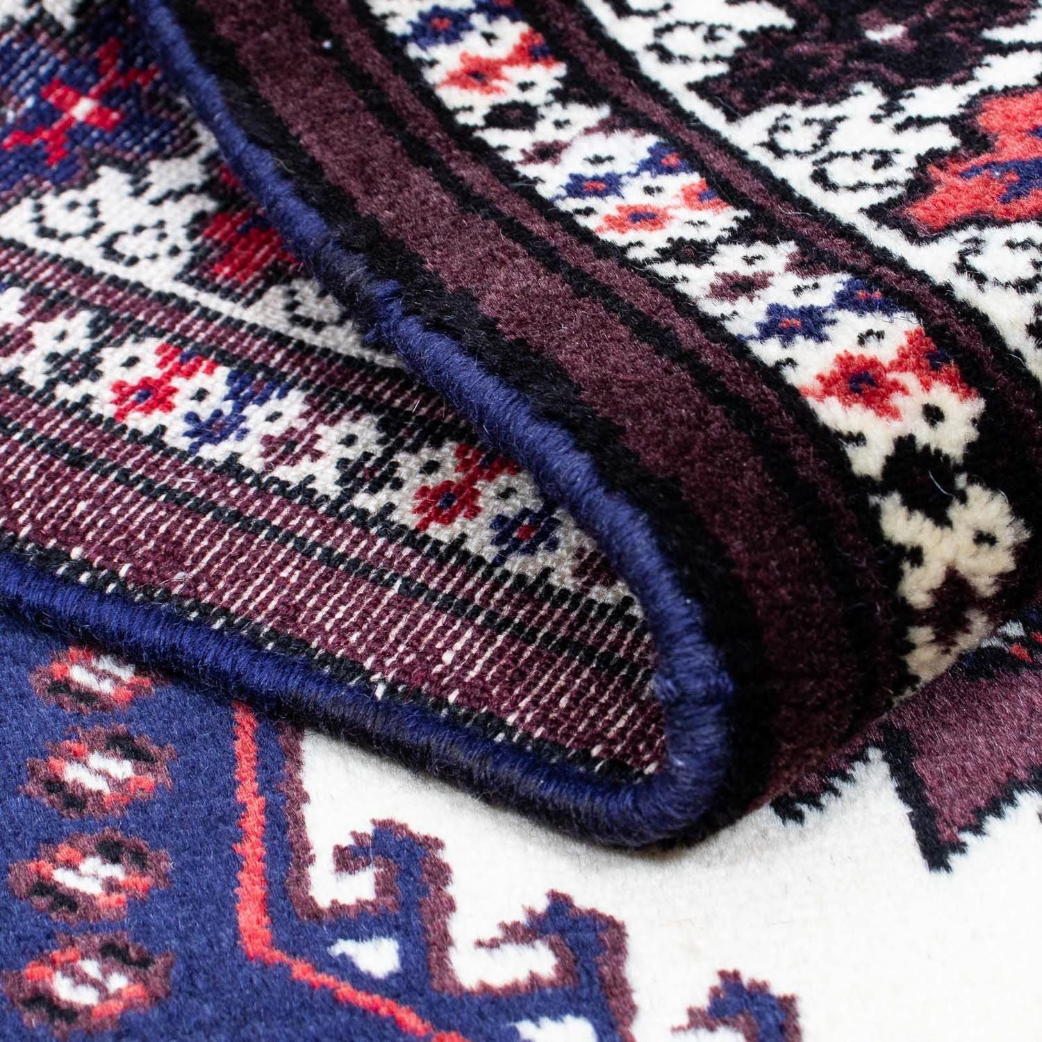 Tappeto Turkaman - 133 x 86 cm - multicolore